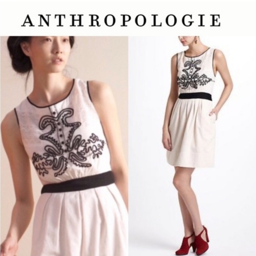 Anthropologie Leifnotes Open Air Theater Dress, size 4